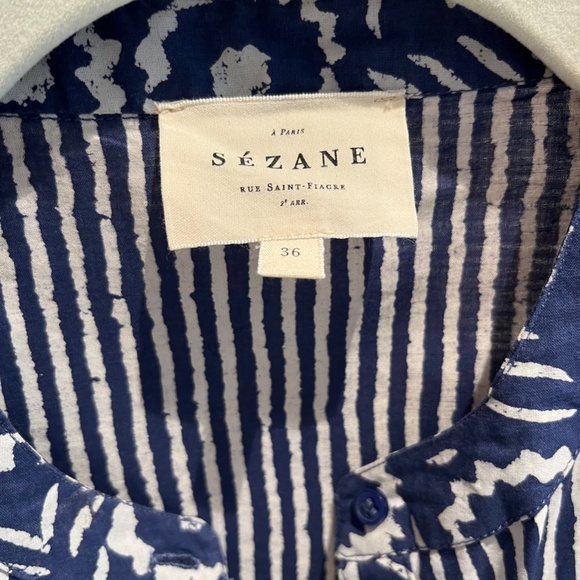 Sezane Blouse Size EUR 36 - Picture 2 of 5